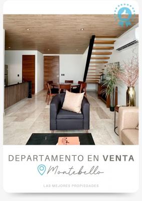 Departamento de 3 Recamaras en Venta en ENSO Montebello Merida entrega inmediata
